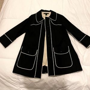 Marc by Marc Jacobs Black Spring Trench Coat - Like New